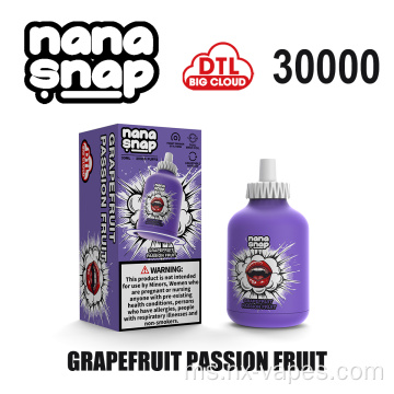 Nanasnap Shisha 30000 Puff Vape